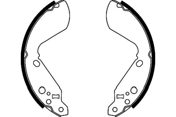 Brake Shoe Set (BS-8911)