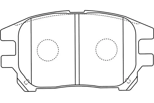Brake Pad Set, disc brake (BP-9111)