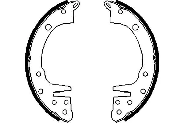 Brake Shoe Set (BS-6400)