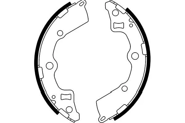 Brake Shoe Set (BS-4406)