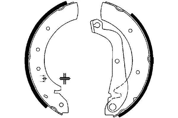 Brake Shoe Set (BS-7415)