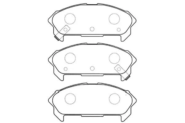 Brake Pad Set, disc brake (BP-3511)