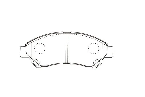 Brake Pad Set, disc brake (BP-9159)