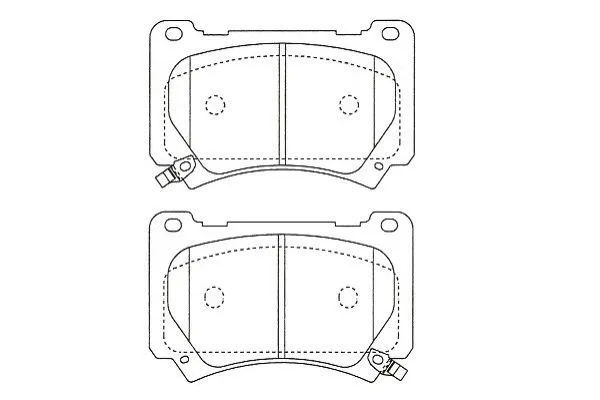 Brake Pad Set, disc brake (BP-3053)