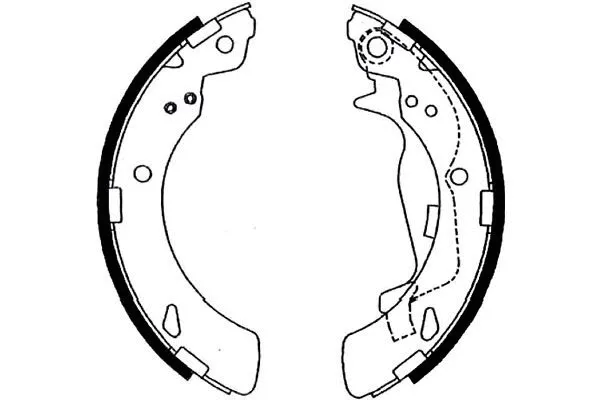 Brake Shoe Set (BS-2912)