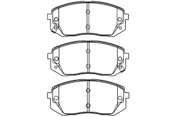 Brake Pad Set, disc brake (BP-4021)