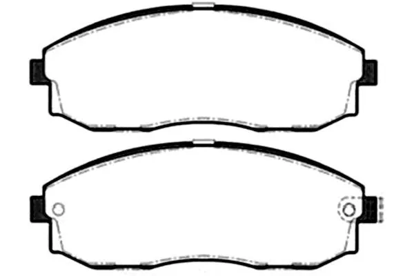Brake Pad Set, disc brake (BP-3007)