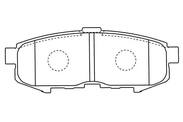 Brake Pad Set, disc brake (BP-4569)