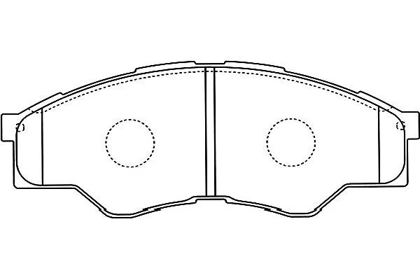 Brake Pad Set, disc brake (BP-9126)