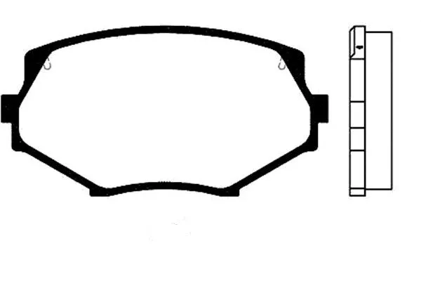 Brake Pad Set, disc brake (BP-4521)