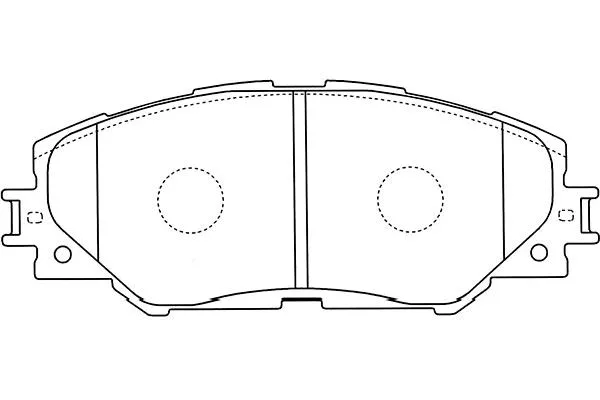 Brake Pad Set, disc brake (BP-9115)