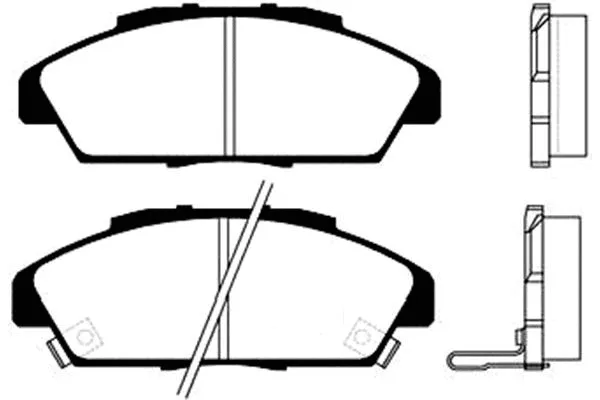 Brake Pad Set, disc brake (BP-2015)