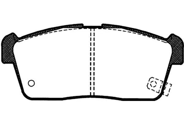 Brake Pad Set, disc brake (BP-8516)