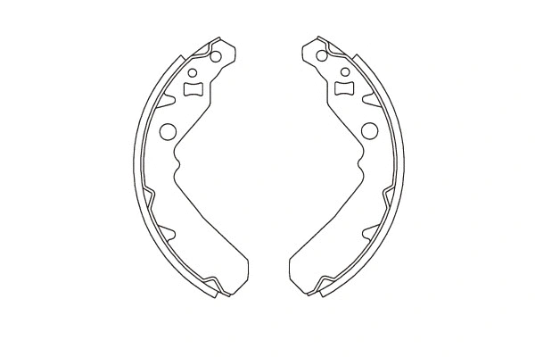 Brake Shoe Set (BS-1906)