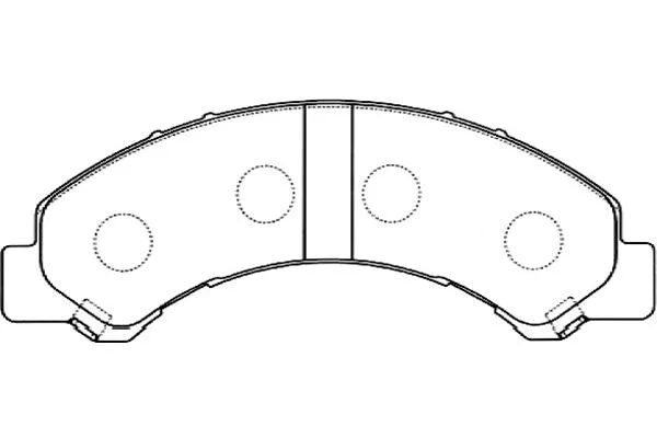 Brake Pad Set, disc brake (BP-3513)