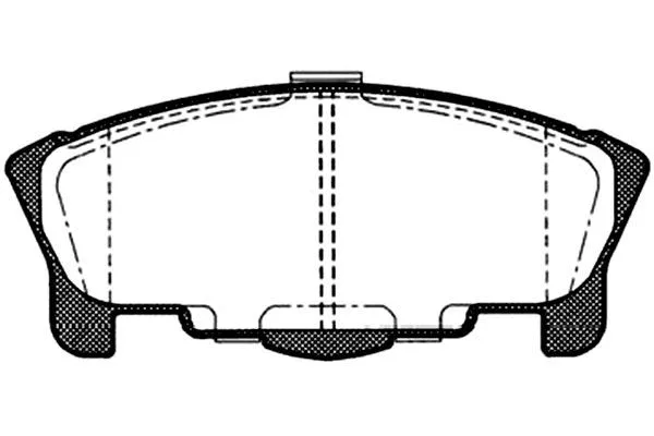 Brake Pad Set, disc brake (BP-1508)