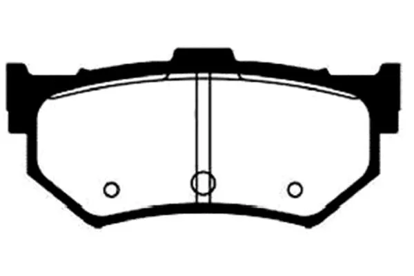 Brake Pad Set, disc brake (BP-2026)