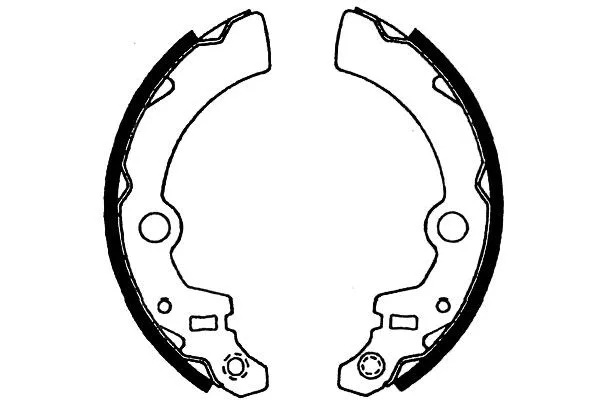 Brake Shoe Set (BS-8411)