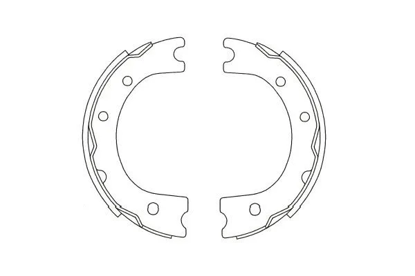 Brake Shoe Set (BS-1924)