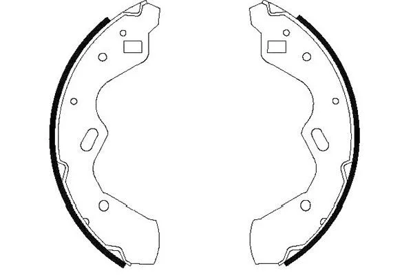 Brake Shoe Set (BS-5419)