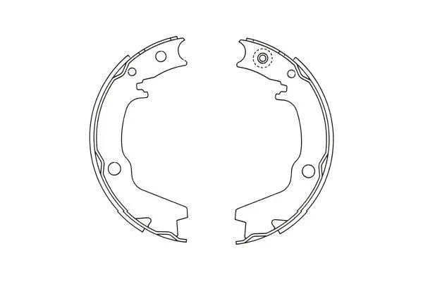 Brake Shoe Set (BS-6417)