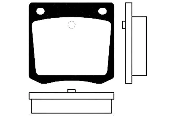 Brake Pad Set, disc brake (BP-6540)