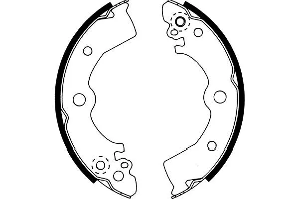 Brake Shoe Set (BS-7413)