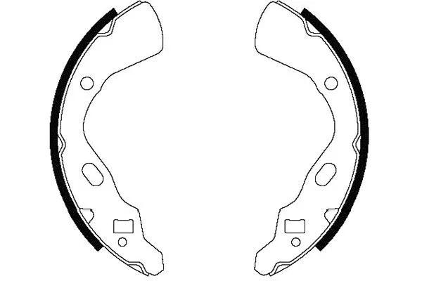 Brake Shoe Set (KBS-4410)