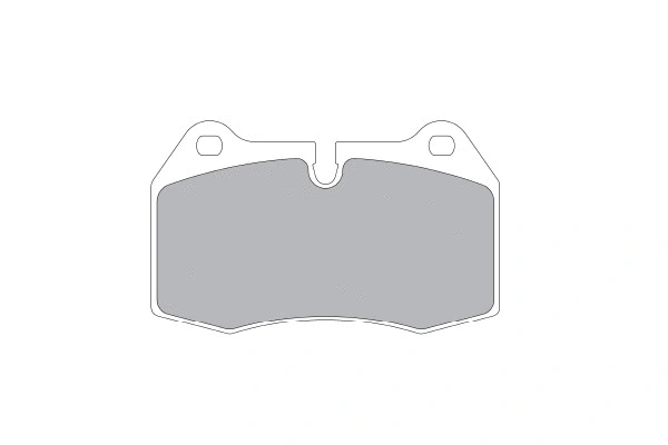 Brake Pad Set, disc brake (KBP-6612)