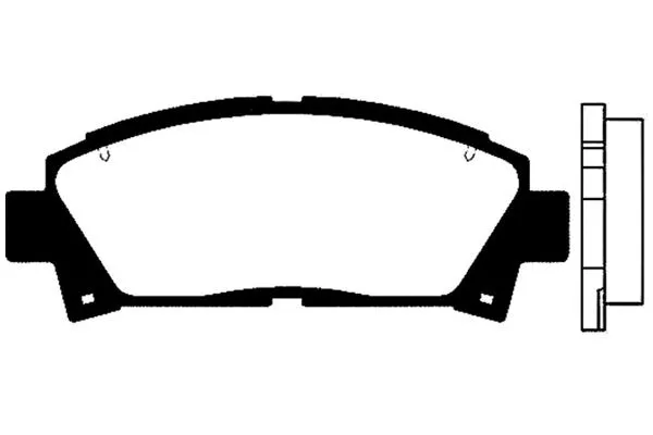 Brake Pad Set, disc brake (BP-9027)