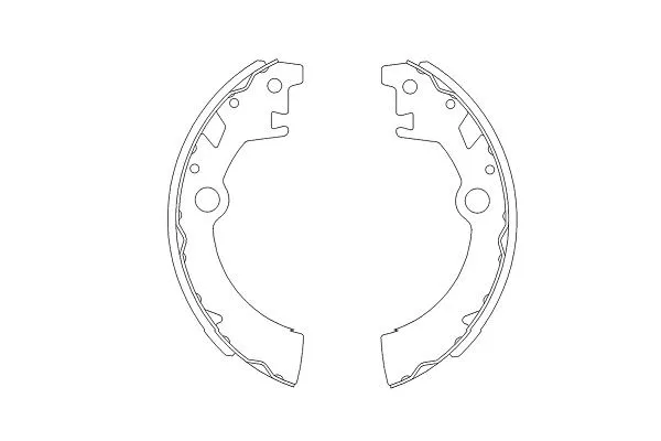 Brake Shoe Set (KBS-8903)