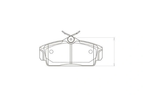 Brake Pad Set, disc brake (BP-6535)