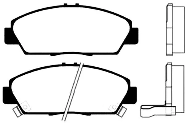 Brake Pad Set, disc brake (BP-2024)