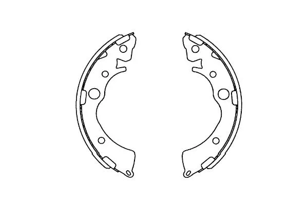 Brake Shoe Set (KBS-2906)