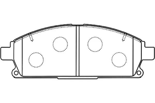 Brake Pad Set, disc brake (BP-6569)