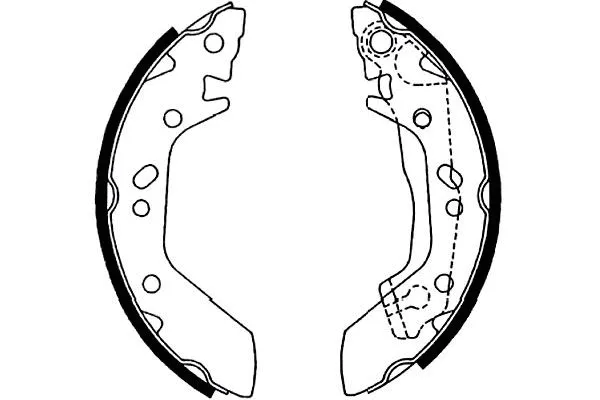Brake Shoe Set (BS-3412)
