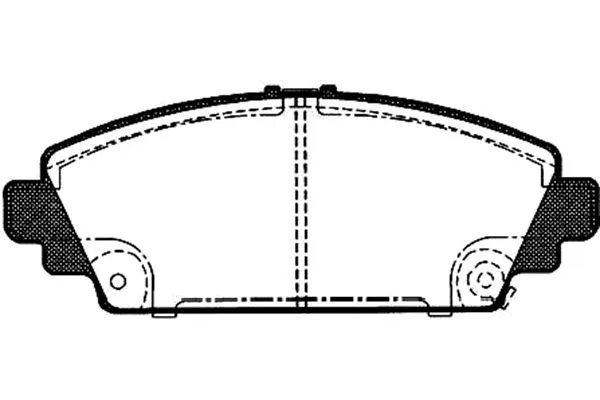 Brake Pad Set, disc brake (BP-2034)