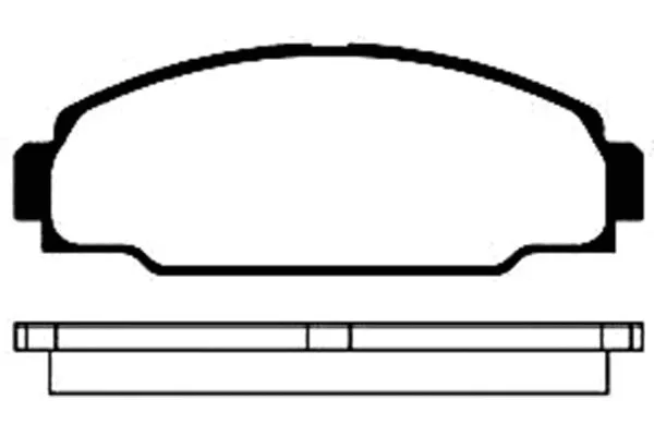Brake Pad Set, disc brake (BP-9024)