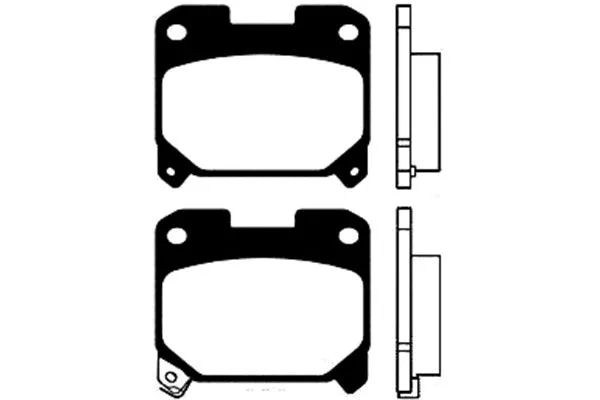 Brake Pad Set, disc brake (BP-9056)