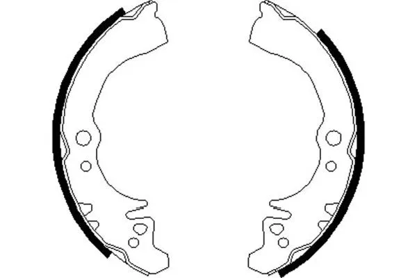 Brake Shoe Set (BS-1905)