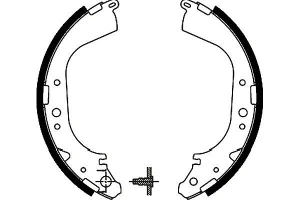 Brake Shoe Set (BS-9909)