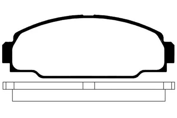 Brake Pad Set, disc brake (BP-9015)