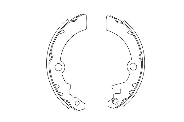 Brake Shoe Set (BS-8937)