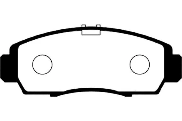 Brake Pad Set, disc brake (BP-2038)