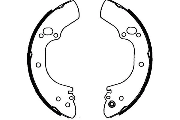 Brake Shoe Set (BS-3912)