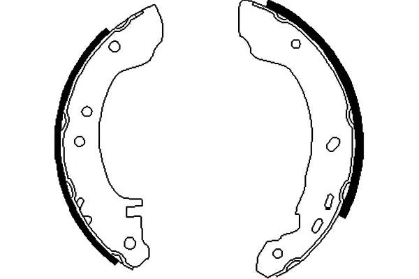 Brake Shoe Set (BS-7411)