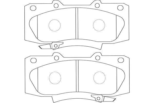 Brake Pad Set, disc brake (BP-9139)