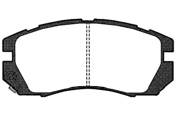 Brake Pad Set, disc brake (BP-8008)