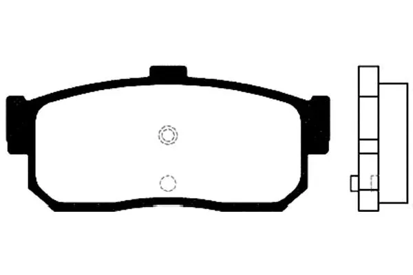 Brake Pad Set, disc brake (BP-6549)