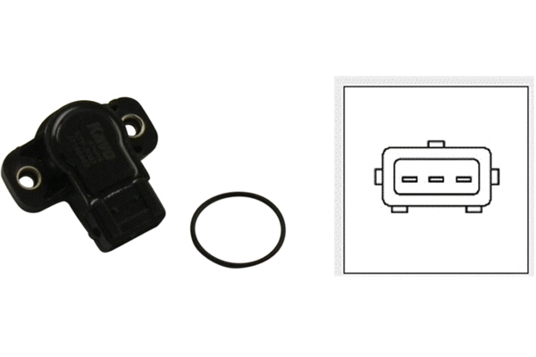 Sensor, throttle position (ETP-3002)